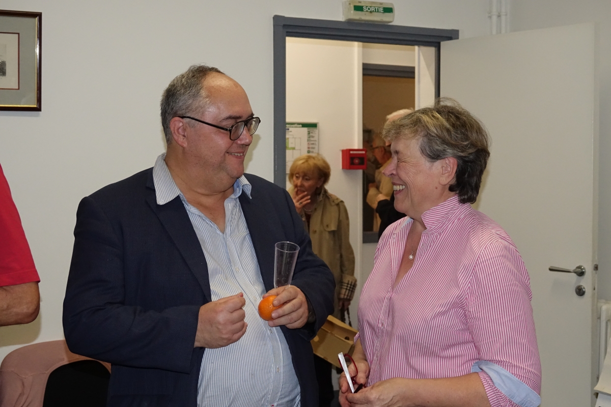 15 octobre 2019. Cocktail offert par Michel Talagrand à l'occasion de son prix Shaw de mathématiques — photo 54